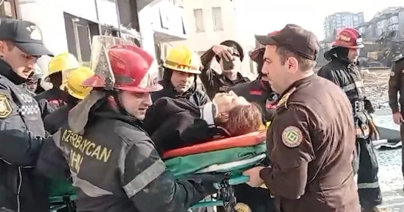 Partlayışda yaralananlar belə xilas olundu Video