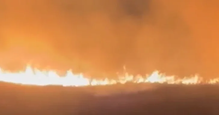В Армении масштабный пожар приблизился к границе Тавушской области