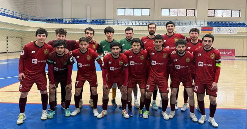 Ermənistan futzalında biabırçılıq: 98:1 (VİDEO)