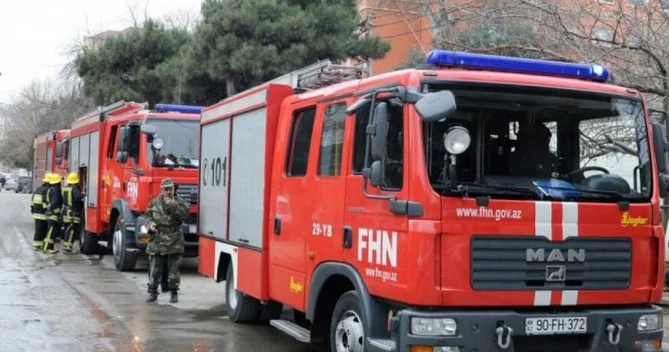 Bakıda obyektdə partlayış olub