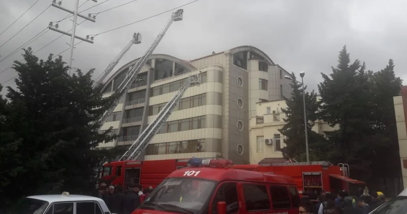 AFEN Plaza dakı partlayışın səbəbləri ARAŞDIRILIR