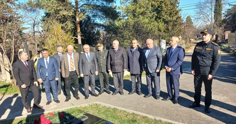 Milli Qəhrəman Çingiz Qurbanovun doğum günündə xatirəsi yad edildi FOTO