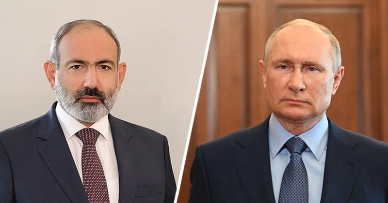 Paşinyan Putinə başsağlığı verdi