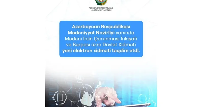 Mədəniyyət Nazirliyi elektron formata keçirib
