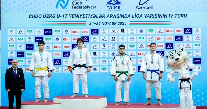 В Азербайджане стартовал четвертый тур Лиги по дзюдо среди юношей U 17