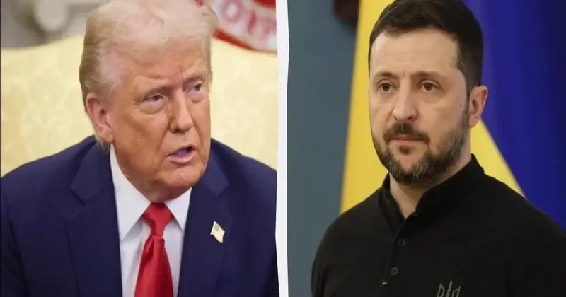 Tramp yenə Zelenskidən narazıdır Zelenski isə ona təşəkkür edir