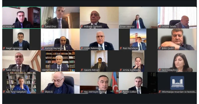 В Милли Меджлисе обсуждены поправки в закон Об информации, информатизации и защите информации ФОТО