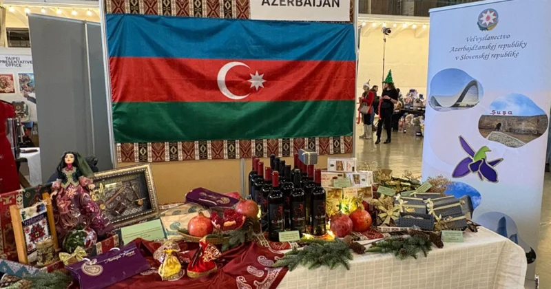 Azərbaycan Bratislavadakı xeyriyyə bazarında təmsil olunub