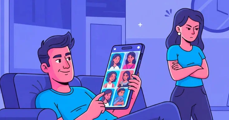 Qadın fotosunu bəyənmək boşanma üçün əsas sayıldı