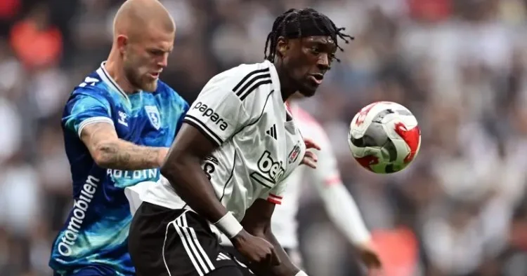 Beşiktaş Samsunspor la bacarmadı VİDEO