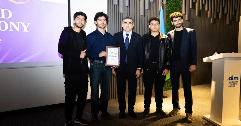 BMU tələbələrinin startap layihəsi 3 cü yerin qalibi olub FOTO