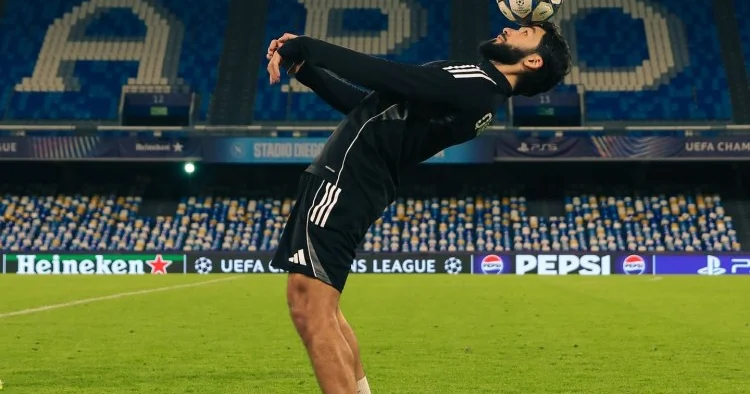 Qarabağ Napoli üçün son məşqinə çıxdı FOTOLAR
