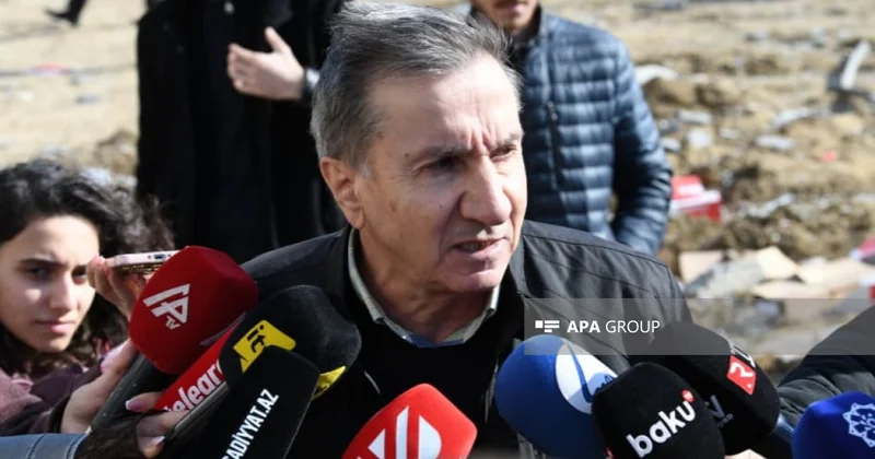 Partlayış olan biznes mərkəzinin sahibi: Binada qaz olmayıb, yeraltı qaz sızıb