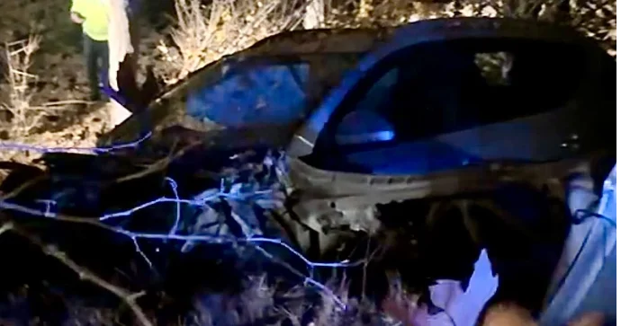 Şərurda yoldan çıxan “KIA” meşəliyə düşdü; sürücü xəsarət aldı VİDEO