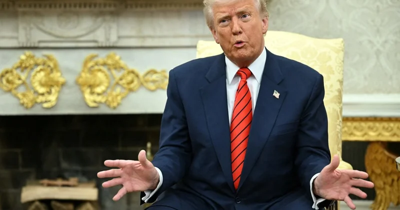 Tramp yenə diqqət çəkdi FOTO