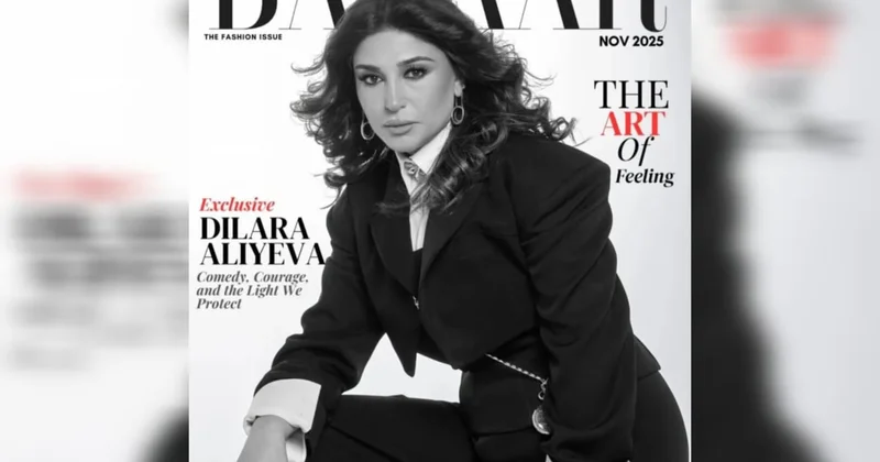 Диляра Алиева украсила обложку легендарного Harper