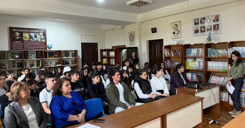 “Məktəblinin hüquq bələdçisi” layihəsi keçirilib