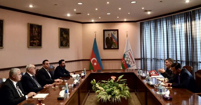 Milli Olimpiya Komitəsində Şimali Kipr nümayəndələri ilə görüş keçirilib