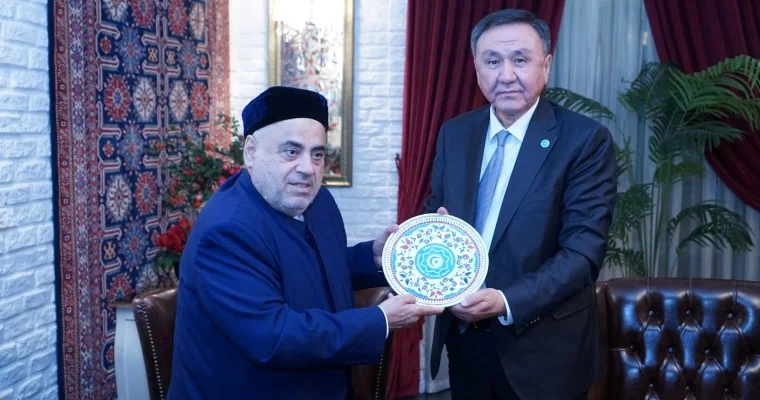Şeyxülislam Türk Dövlətləri Təşkilatının Baş katibini qəbul edib