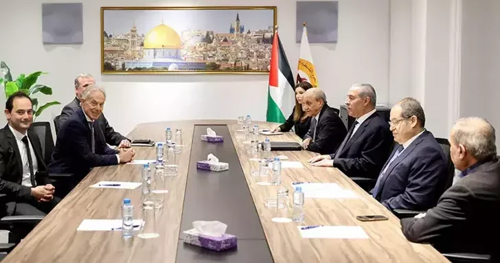 Toni Bleyr Fələstinə getdi