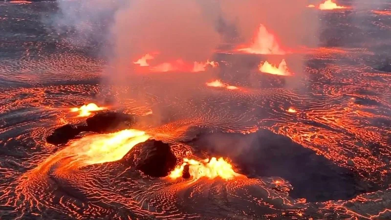 Havaydakı Kilauea vulkanı aktivləşdi