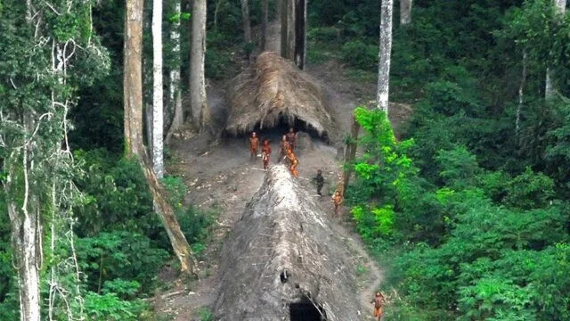 Скрытая камера запечатлела изолированное бразильское племя ФОТО