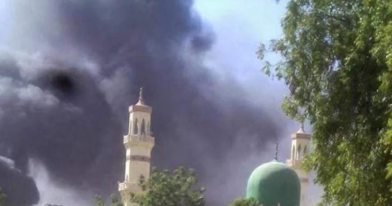 Məsciddə partlayış olub Ölənlər var