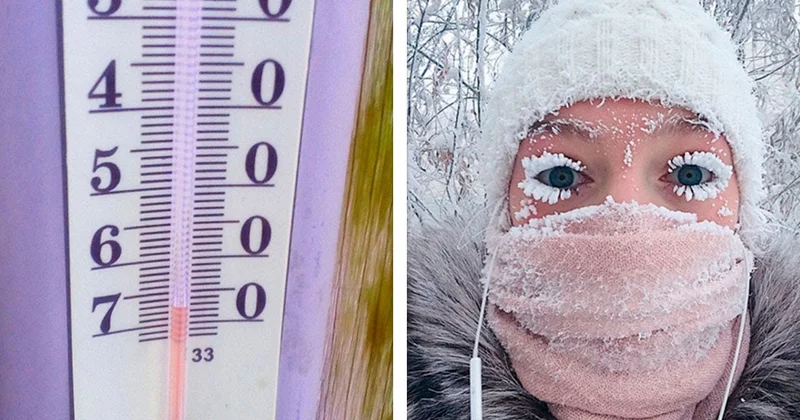 Yakutiyada rekord dərəcədə şaxta qeydə alınıb...