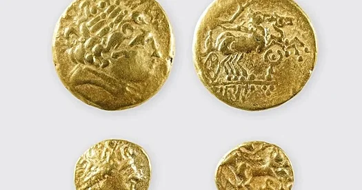 İsveçrə bataqlığından tapılan nadir Kelt qızılı...