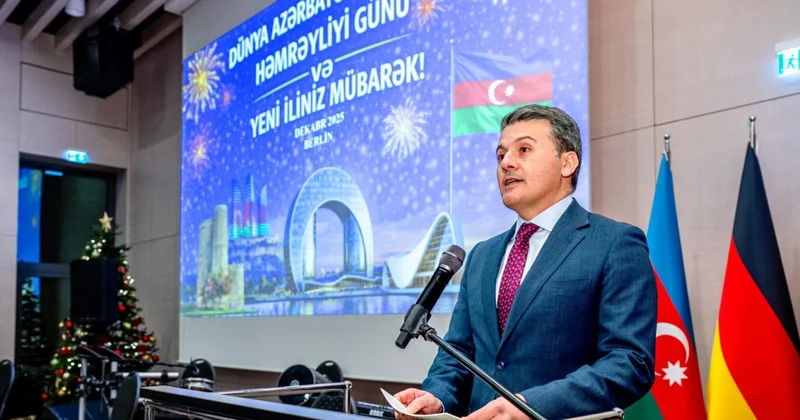 Berlində Dünya Azərbaycanlılarının Həmrəyliyi Günü və Yeni il münasibətilə bayram tədbiri təşkil olunub