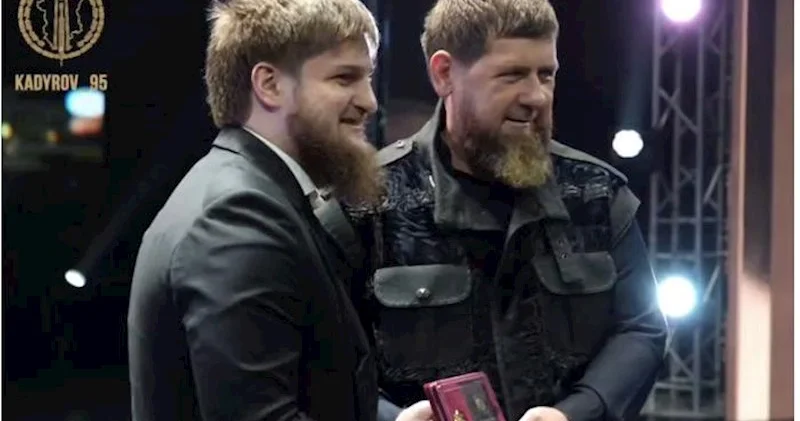 Kadırov oğluna medal verdi