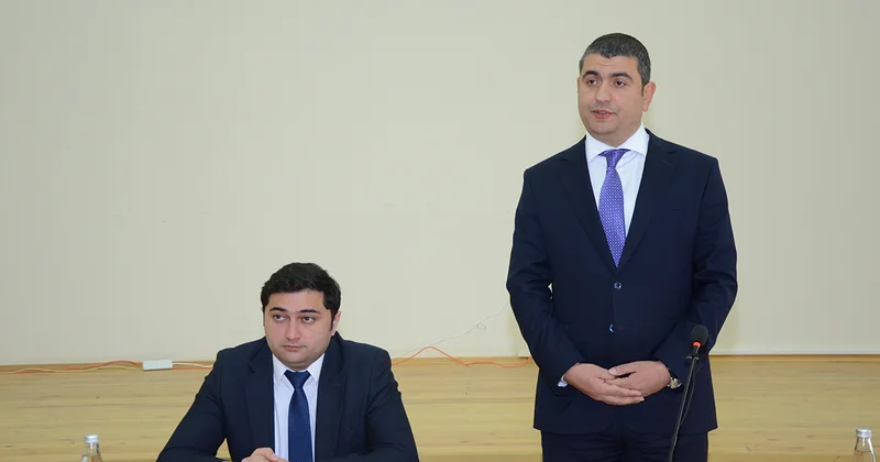 İcra başçısı Qarasu sakinləri ilə görüşdü Fotolar