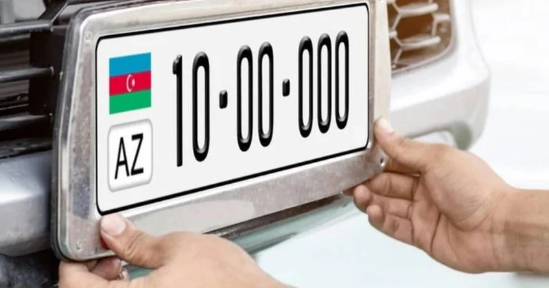 Azərbaycanda 13 lə başlayan seriya yoxdur Xurafat avtomobil nömrələrinə də təsir edib