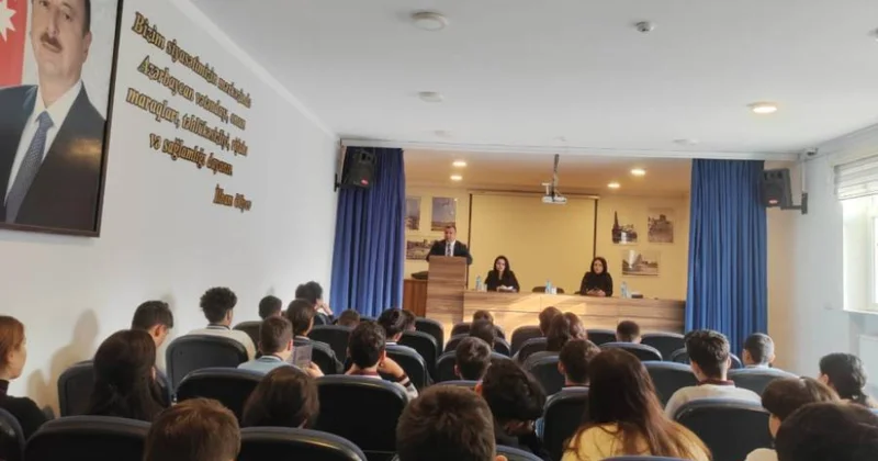 “Sağlam gələcək naminə” mövzusunda tədbir keçirilib