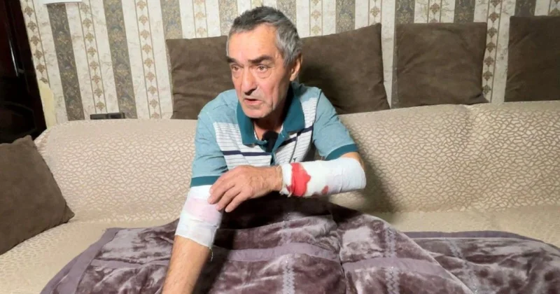 Küçə itləri yaşlı kişiyə hücum etdi