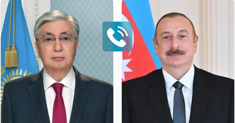 Kasım Jomart Tokayev Azərbaycan Respublikasının Prezidenti İlham Əliyevə zəng edib