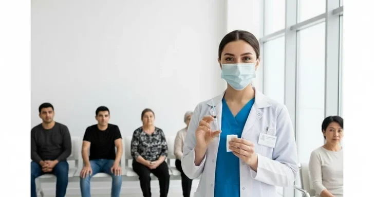 Минздрав Азербайджана призывает граждан сделать прививку от гриппа