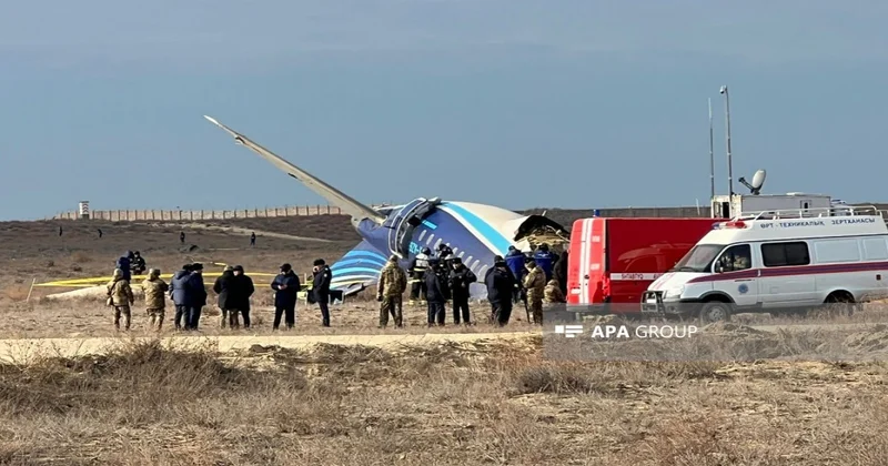 Проходит год с момента крушения пассажирского самолёта авиакомпании AZAL в Казахстане