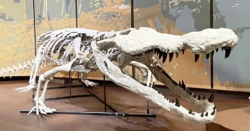 ABŞ da dinozavrı yarıya bölə bilən yırtıcının ilk replikası təqdim edildi...