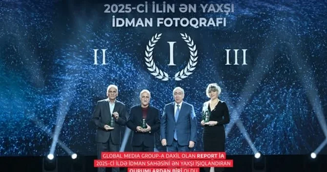 Report İnformasiya Agentliyi 2025 ci ildə idman sahəsini ən yaxşı işıqlandıran qurumlardan biri oldu