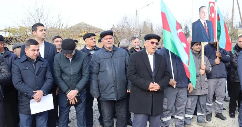 Госагентство принесло питьевую воду в Мугань фото