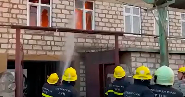 Evindəki yanğında öldü