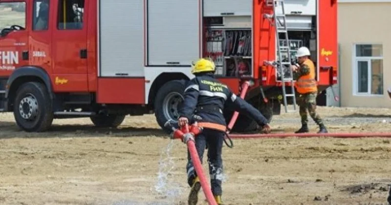 Yasamal rayonunun 2 ci Alatava ərazisində fərdi yaşayış evində yanğın baş verib