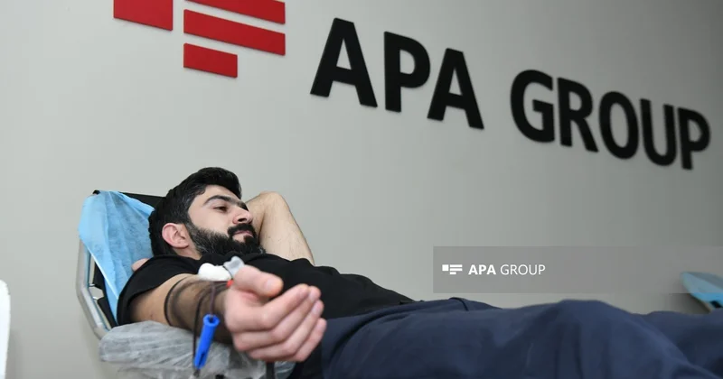 Сотрудники APA Media Group приняли участие в донорской акции ФОТО