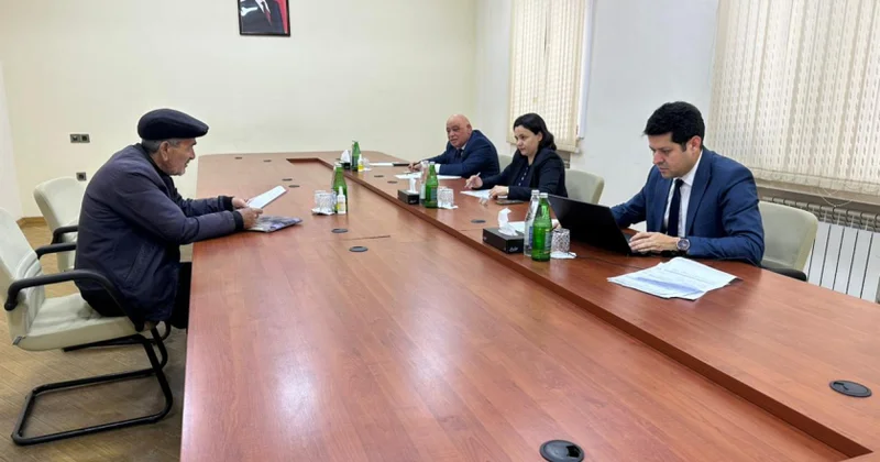 Kənd təsərrüfatı nazirinin müavini vətəndaşları qəbul etdi, təsərrüfatlara baxış keçirdi