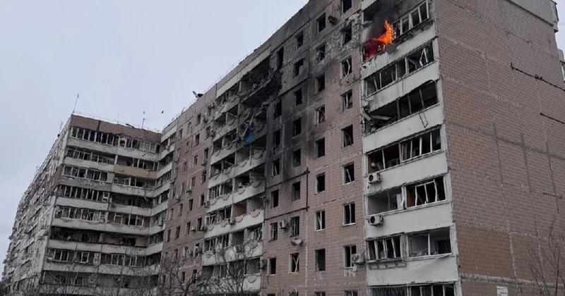 Rusiya Zaporojyeyə hücum edib