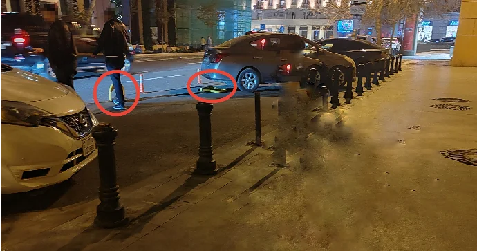 Bakıda Azparking ərazisi özəlləşdirilib: Nəzarətçilər niyə göz yumur? ŞİKAYƏT FOTO