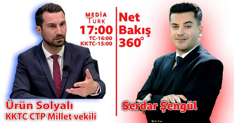 Şimali Kiprin deputatı Solyalı MediaTürk TV də olacaq
