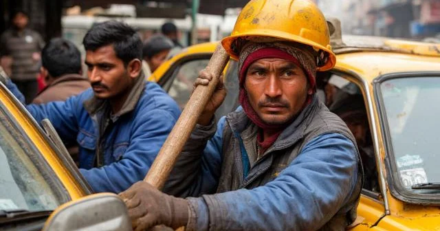 Altayda miqrantlara taksi sürücüsü kimi işləmək qadağan edilib...