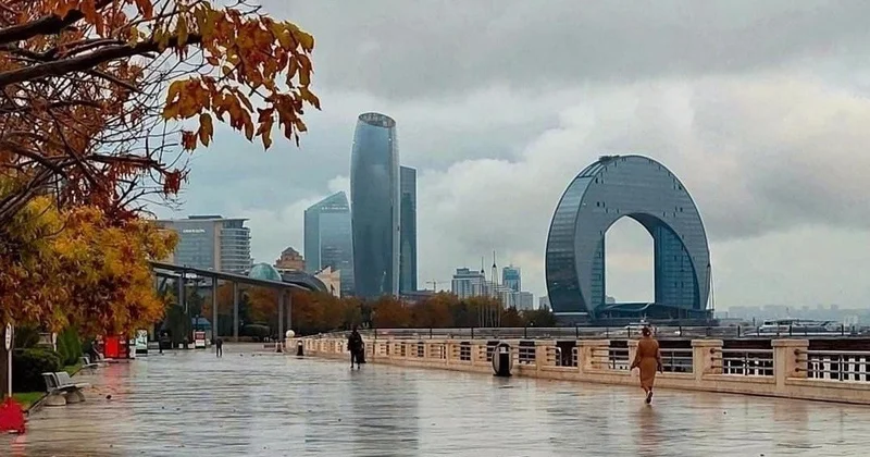 В четверг в Баку 9 градусов тепла, северо западный ветер